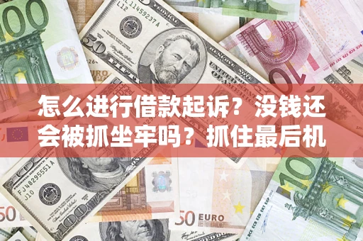 北京怎么进行借款起诉？没钱还会被抓坐牢吗？抓住最后机会！