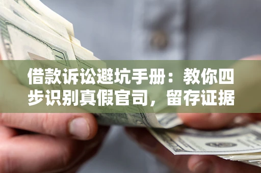 北京借款诉讼避坑手册：教你四步识别真假官司，留存证据不踩雷