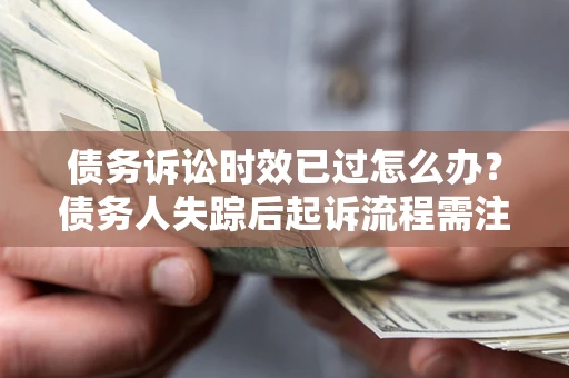 北京债务诉讼时效已过怎么办？债务人失踪后起诉流程需注意什么？