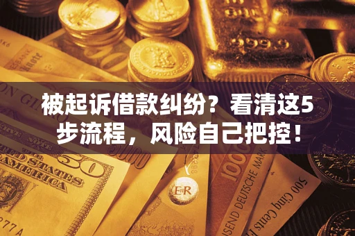 北京被起诉借款纠纷？看清这5步流程，风险自己把控！