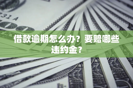 北京借款逾期怎么办？要赔哪些违约金？